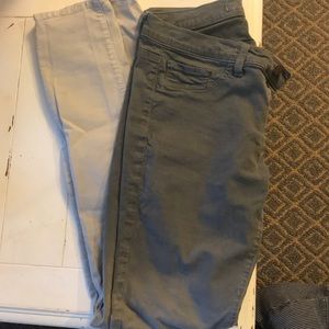 J brand grey ombré skinny jeans